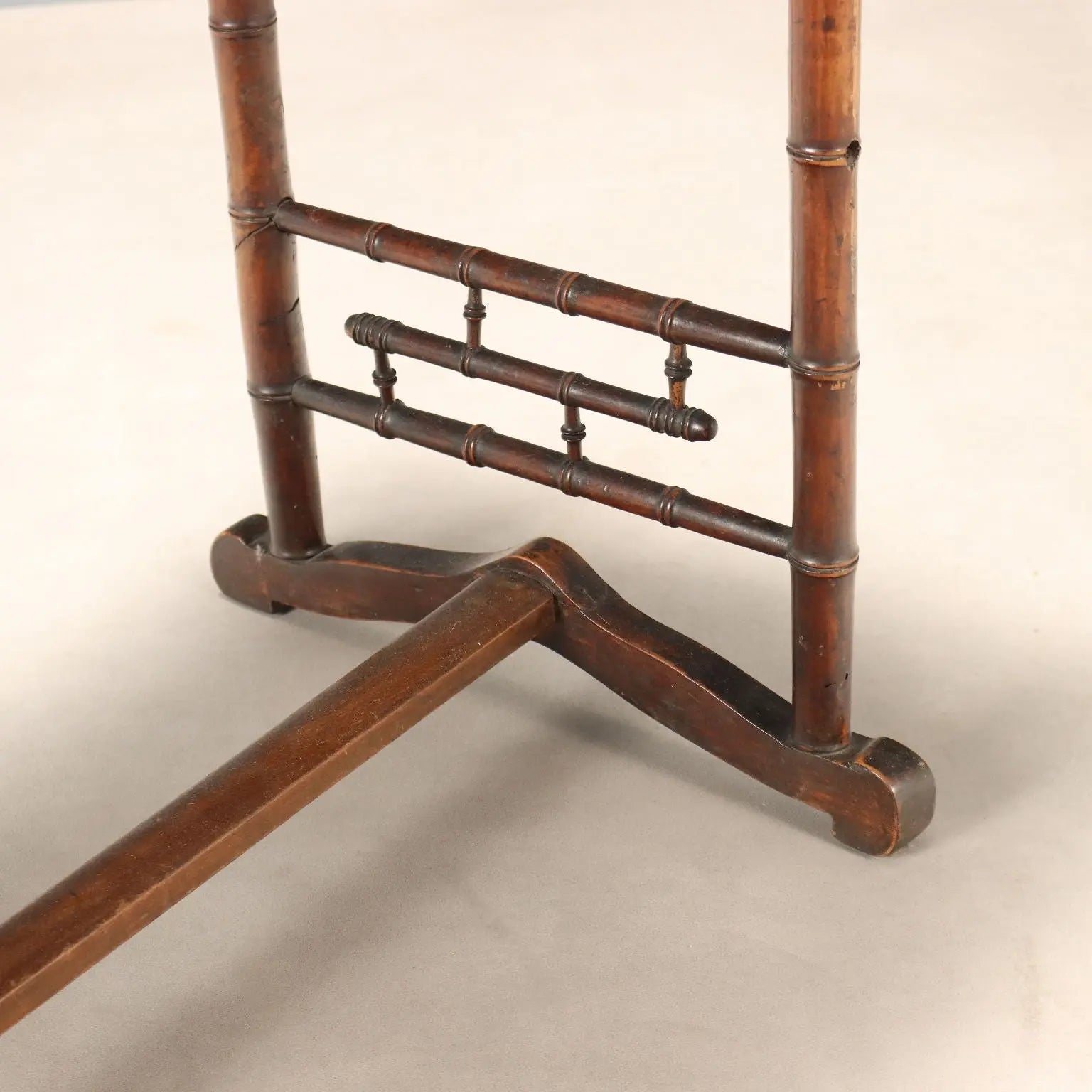 Antique Coffee Table Maple Fake Bamboo Italy XIX Century - Italy, Late XIX Century | Antiques | Side & Coffee Tables