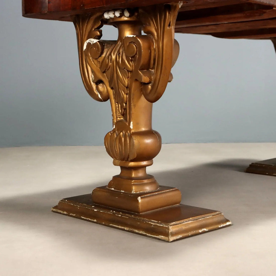Carved Wood Coffee Table - Italy, 20th Century