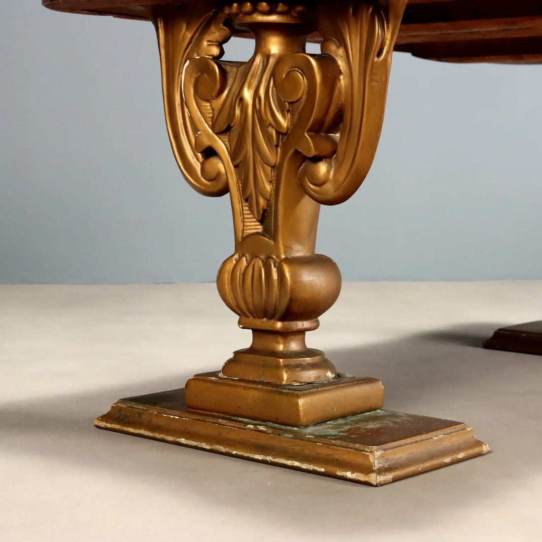 Carved Wood Coffee Table - Italy, 20th Century