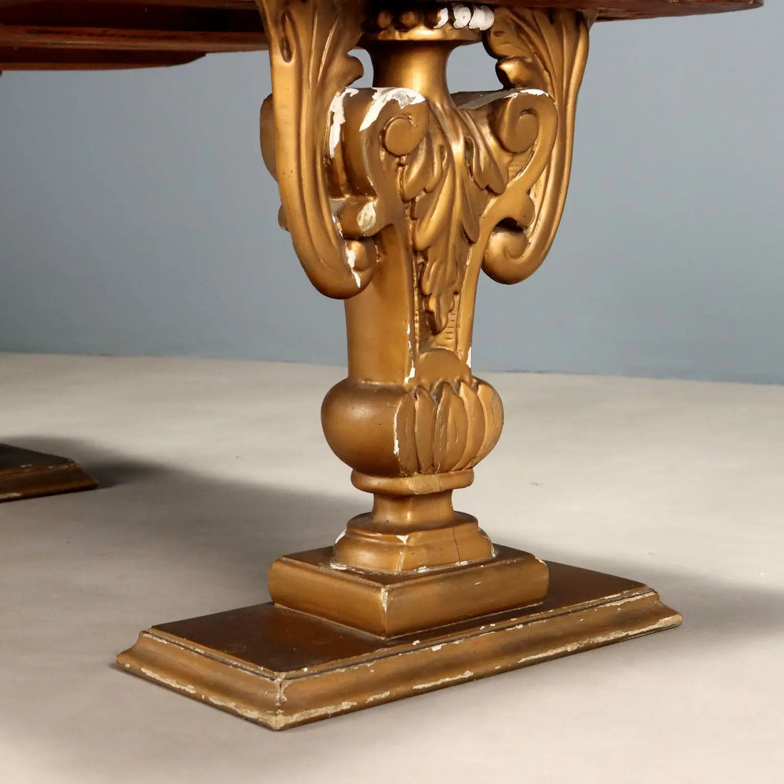 Carved Wood Coffee Table - Italy, 20th Century