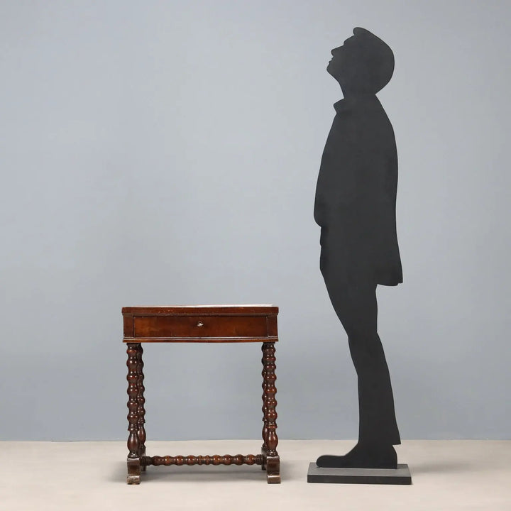 Antique Sewing Table Walnut Drawer Italy Late XIX Century - Italy, Late XIX Century | Antiques | Side & Coffee Tables