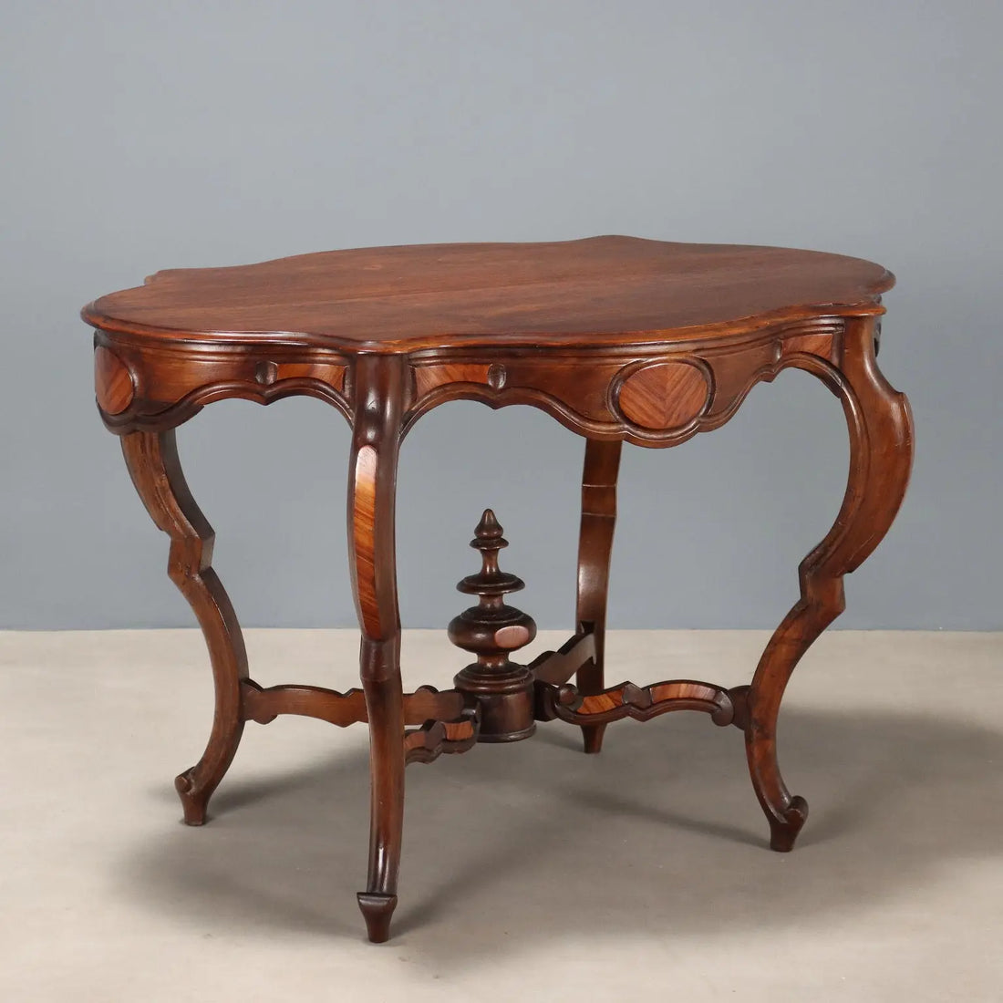 Antique Table Umbertino Mahogany Bois de Rose Italy XIX Century - Italy, Late XIX Century | Antiques | Side & Coffee Tables