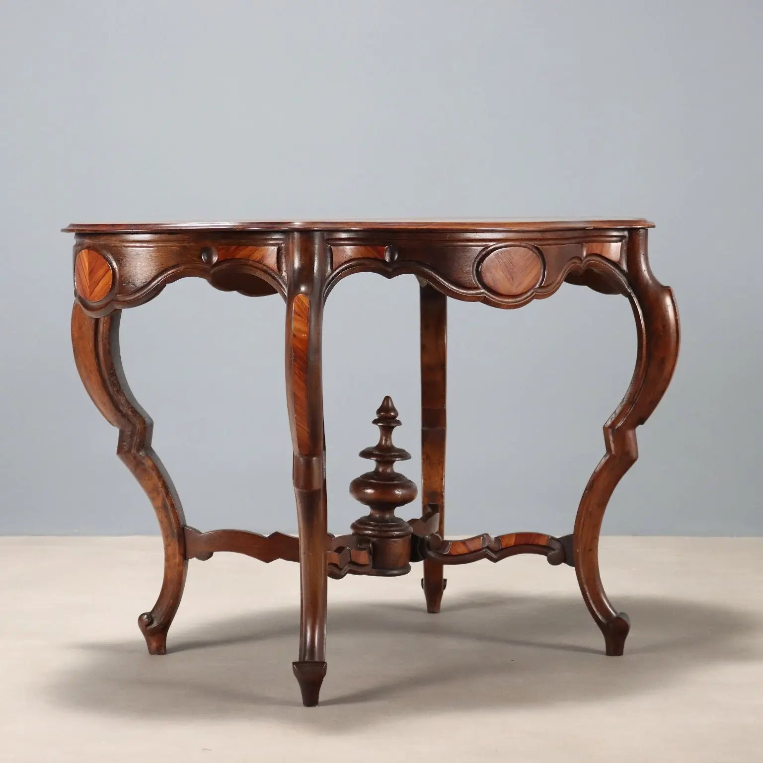 Antique Table Umbertino Mahogany Bois de Rose Italy XIX Century - Italy, Late XIX Century | Antiques | Side & Coffee Tables