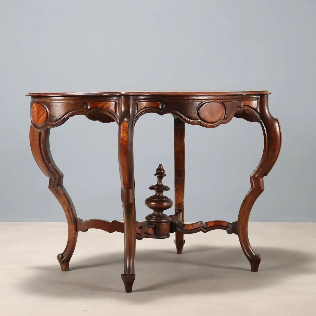 Antique Table Umbertino Mahogany Bois de Rose Italy XIX Century - Italy, Late XIX Century | Antiques | Side & Coffee Tables