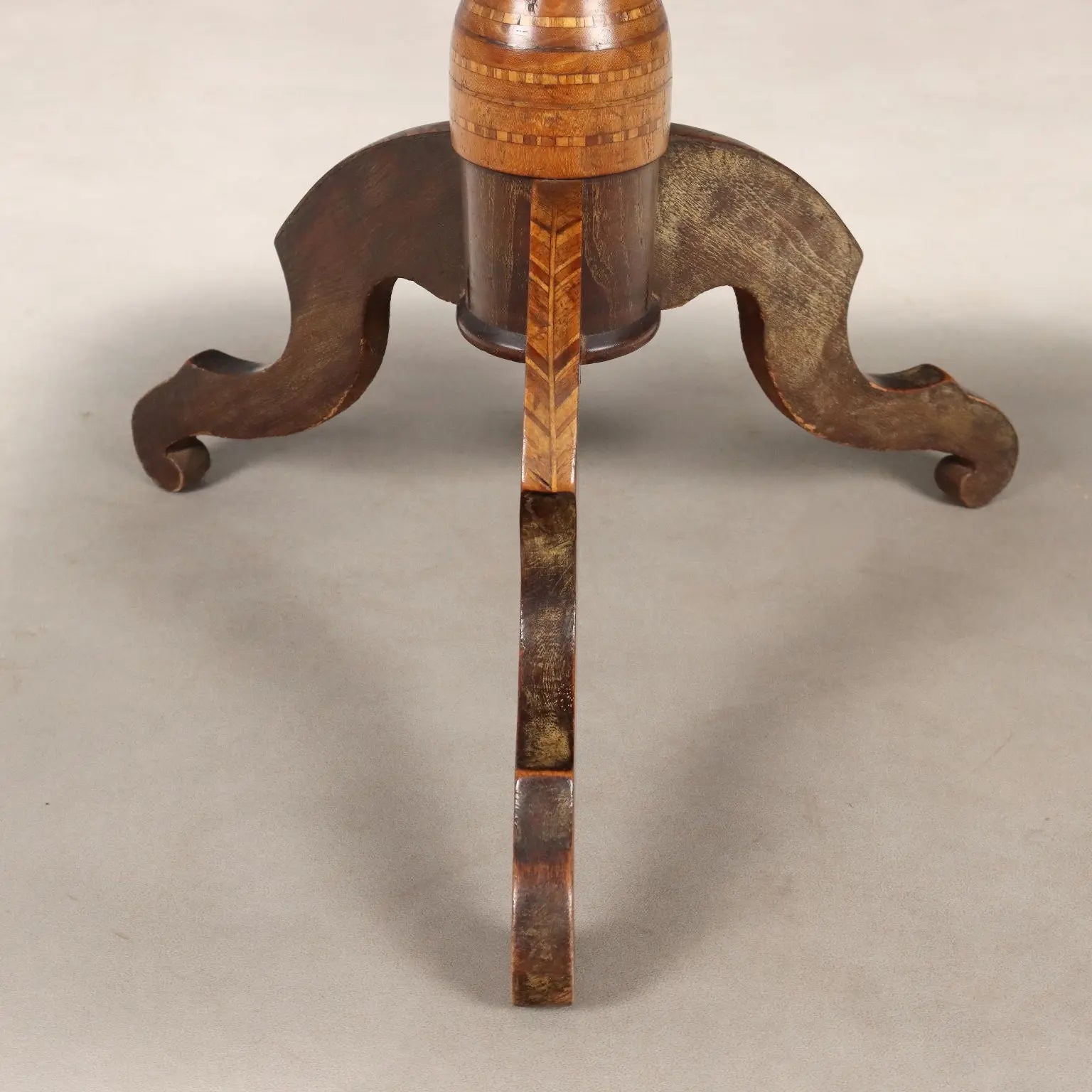 Small Antique Table Mahogany with Inlays Italy XIX Century - Italy, Mid XIX Century | Antiques | Side & Coffee Tables
