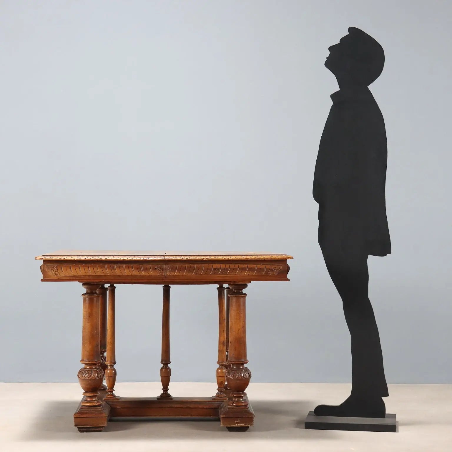 Walnut Table - Italy Late 19th Century