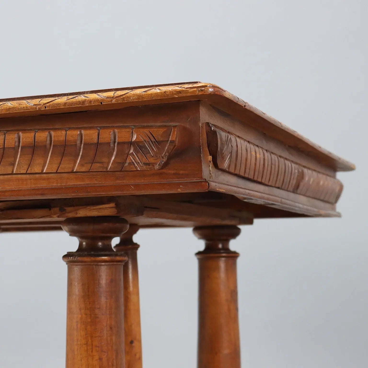 Walnut Table - Italy Late 19th Century