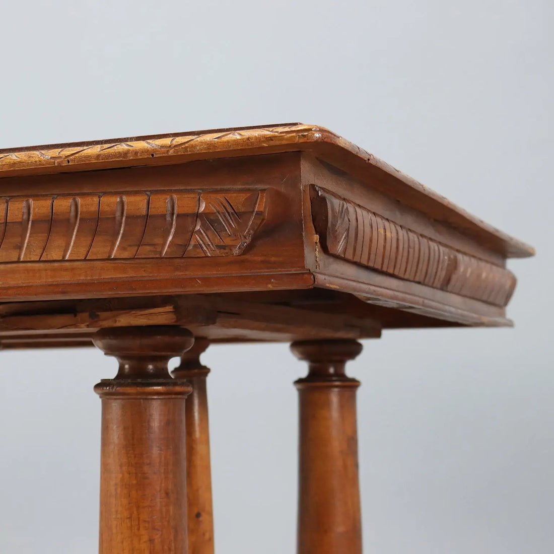 Walnut Table - Italy Late 19th Century