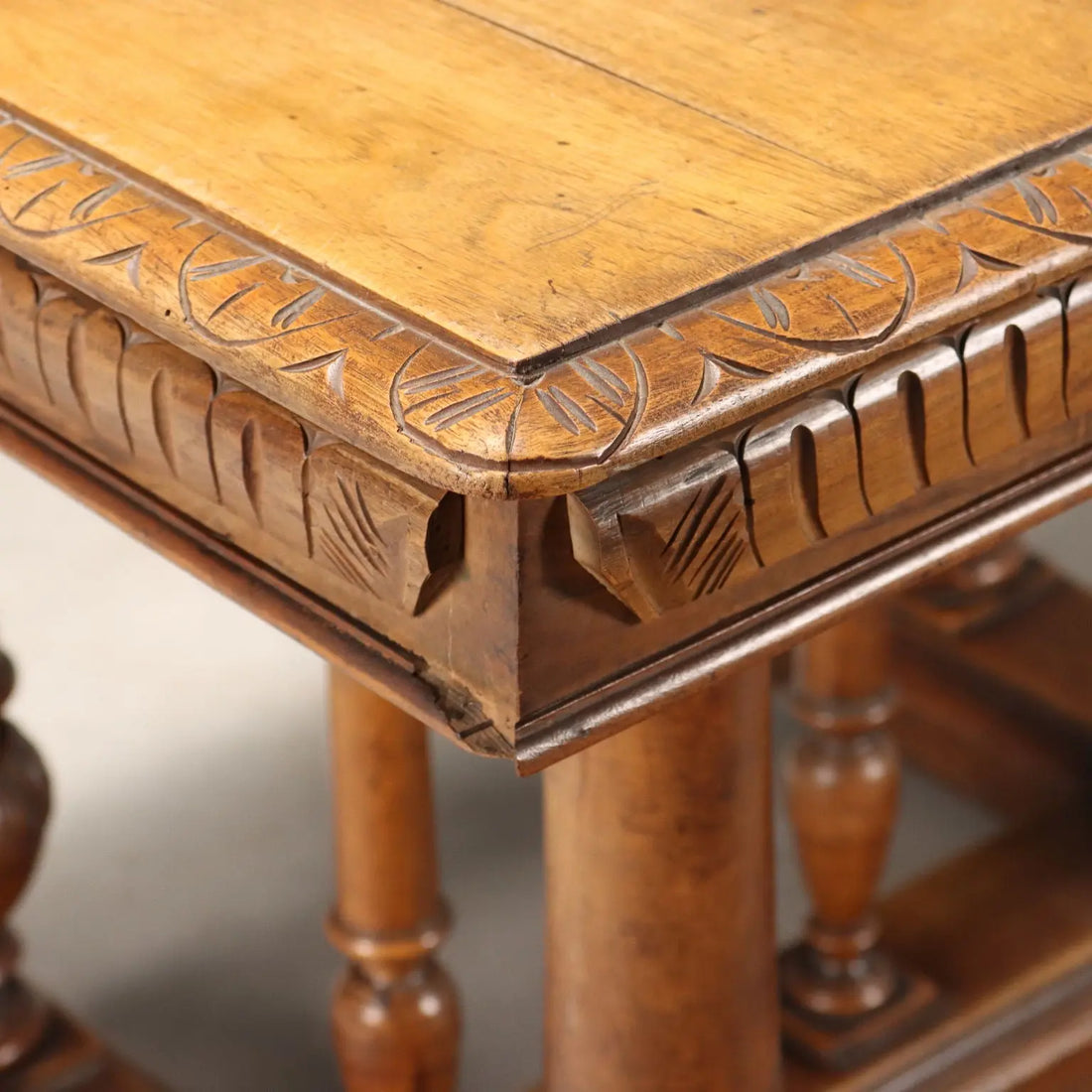 Walnut Table - Italy Late 19th Century
