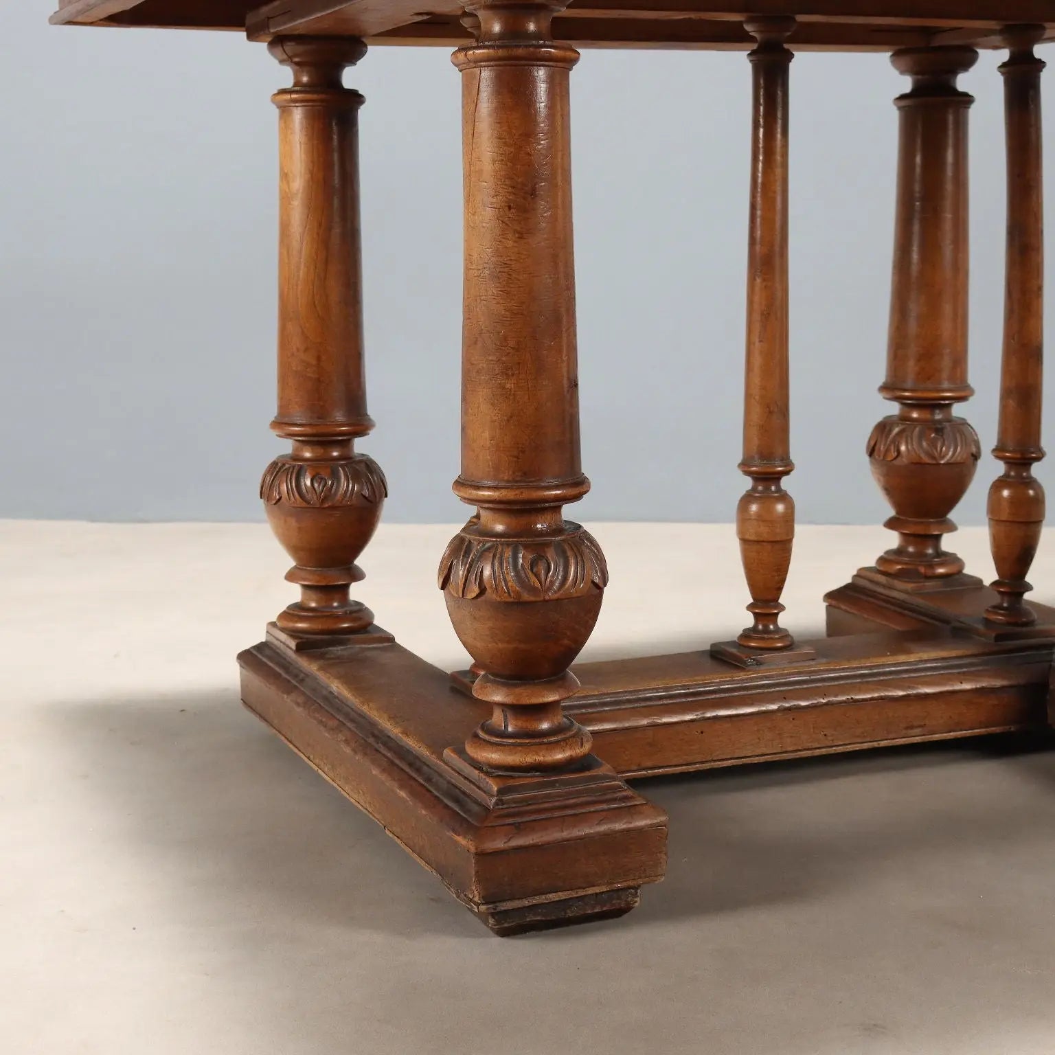 Walnut Table - Italy Late 19th Century