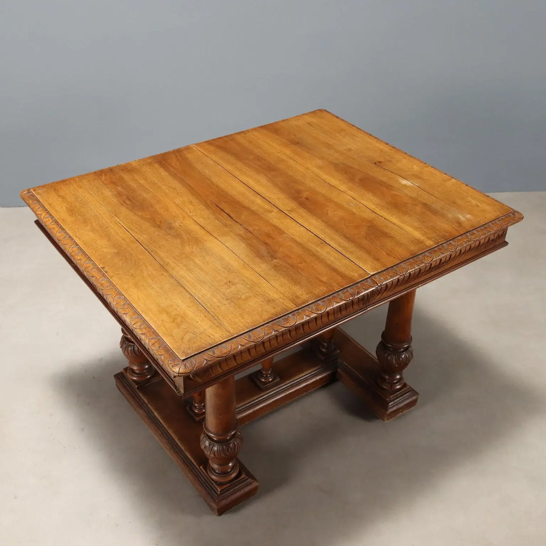 Walnut Table - Italy Late 19th Century