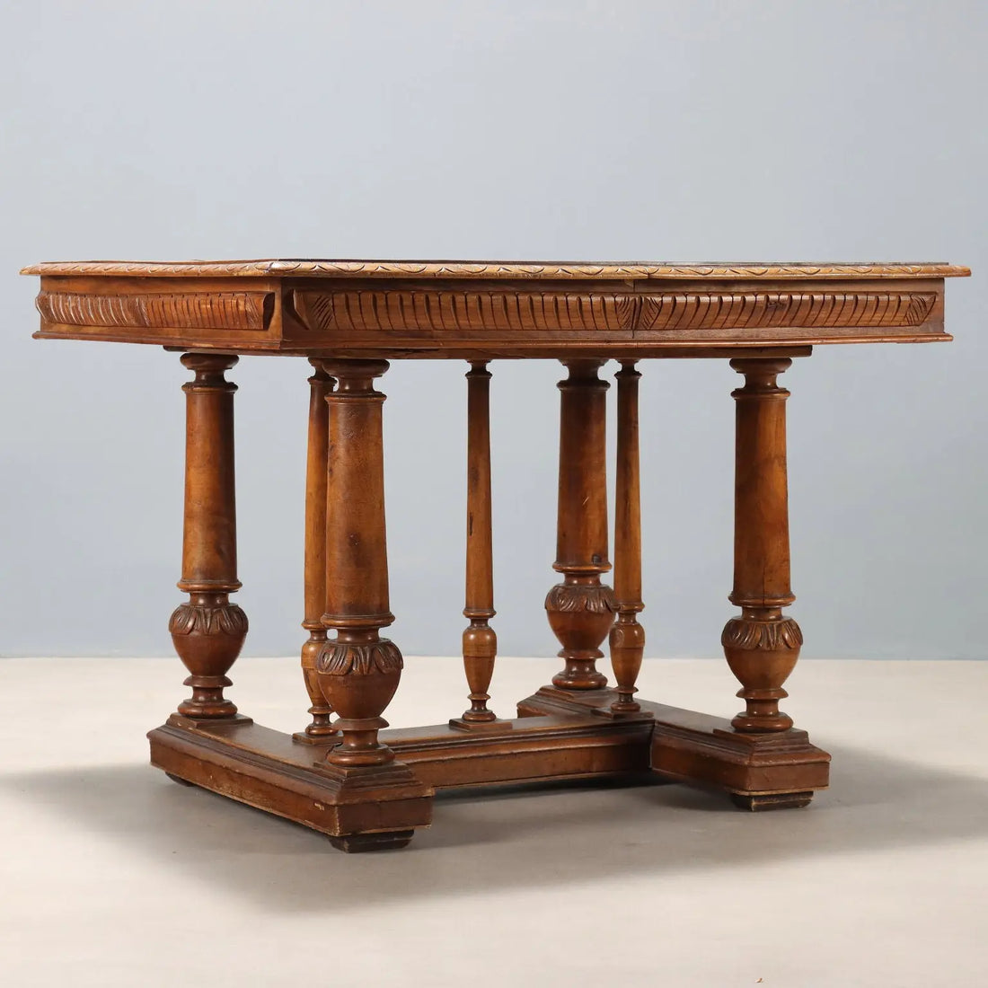 Walnut Table - Italy Late 19th Century