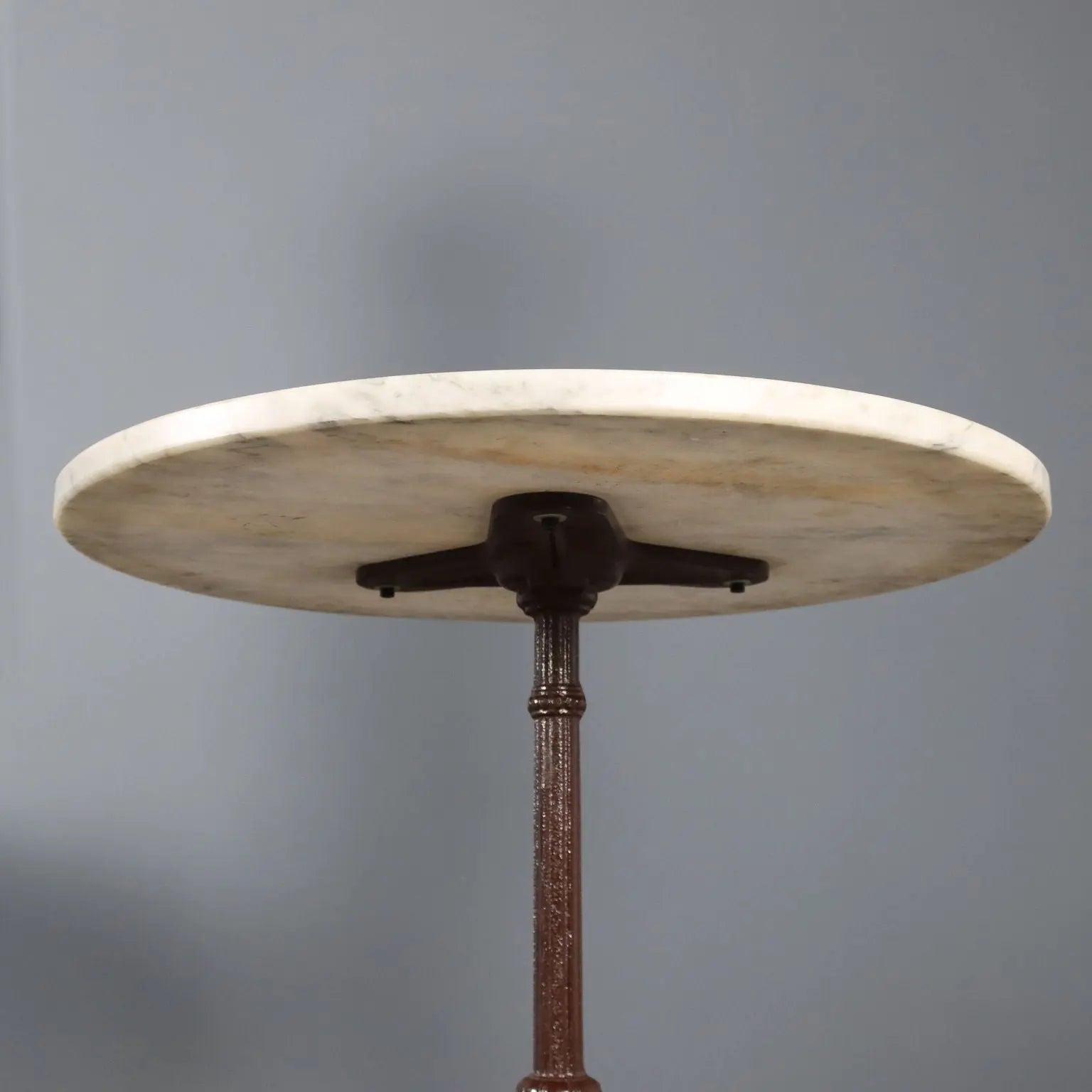 Antique Coffee Tables Lacquered Iron Marble XX Century - Italy, XX Century | Antiques | Side & Coffee Tables