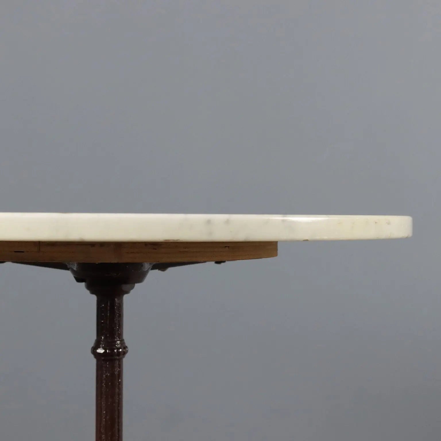 Antique Coffee Tables Lacquered Iron Marble XX Century - Italy, XX Century | Antiques | Side & Coffee Tables