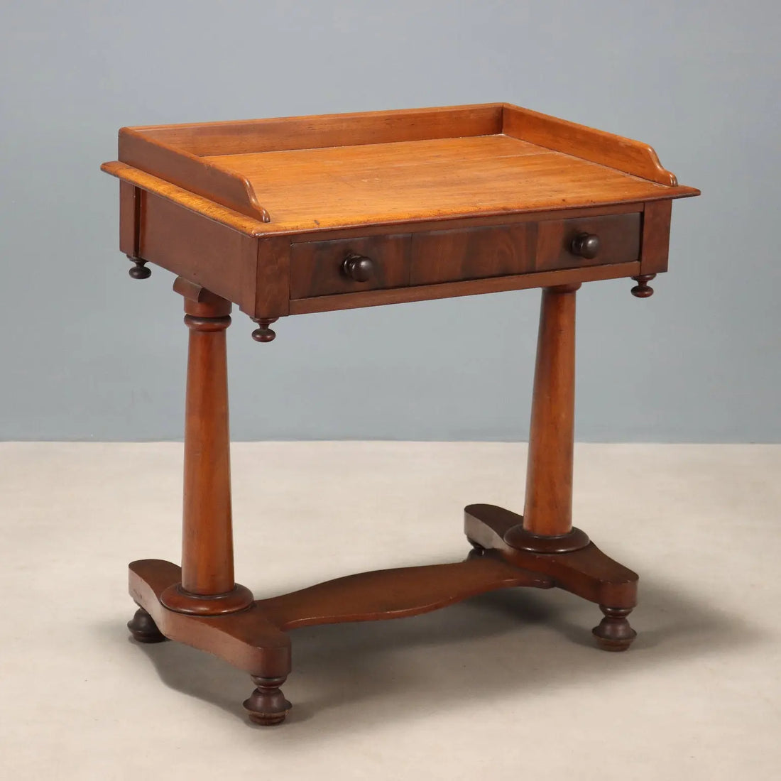 Antique Writing Desk Mahogany Drawer Italy XIX Century - Italy, XIX Century | Antiques | Side & Coffee Tables