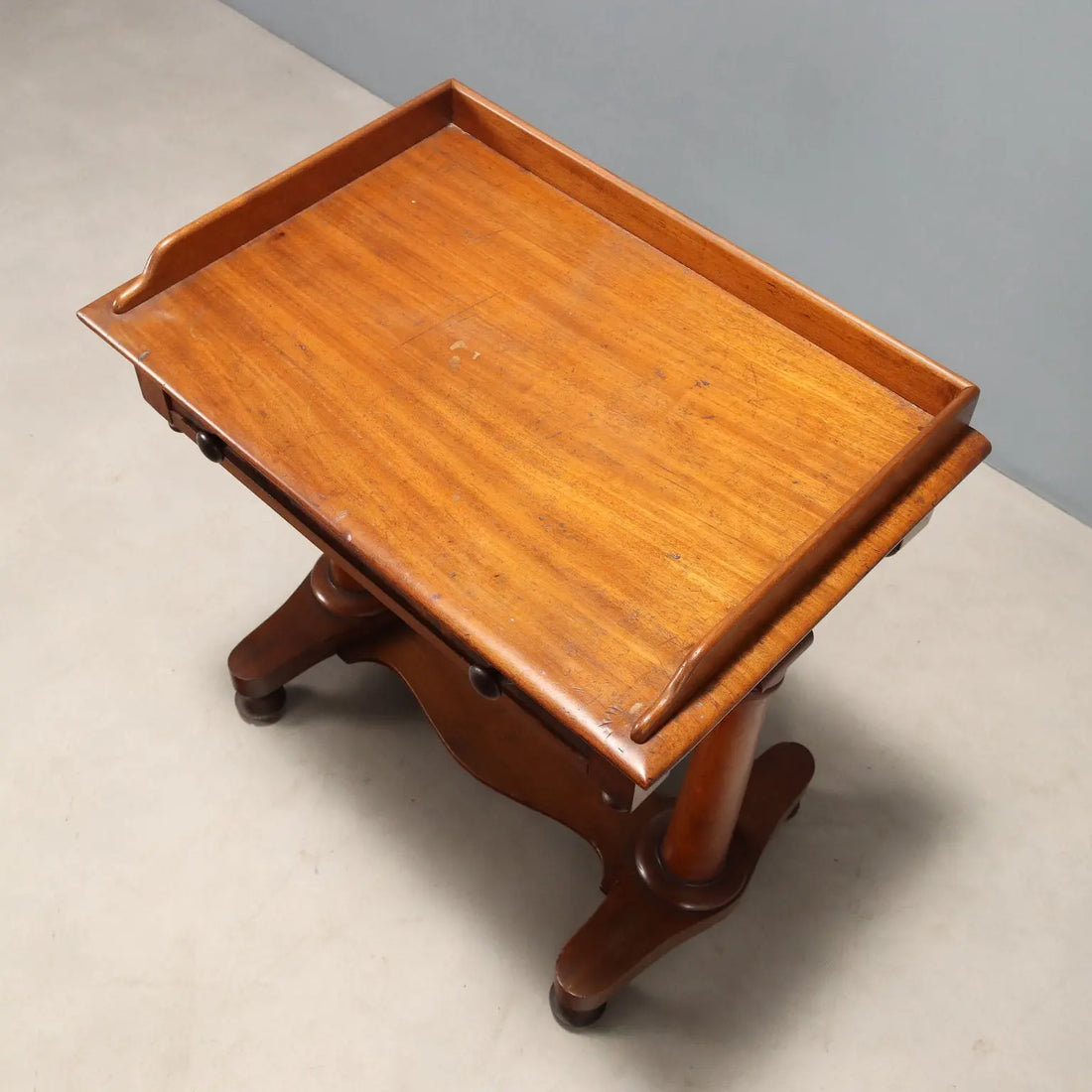 Antique Writing Desk Mahogany Drawer Italy XIX Century - Italy, XIX Century | Antiques | Side & Coffee Tables