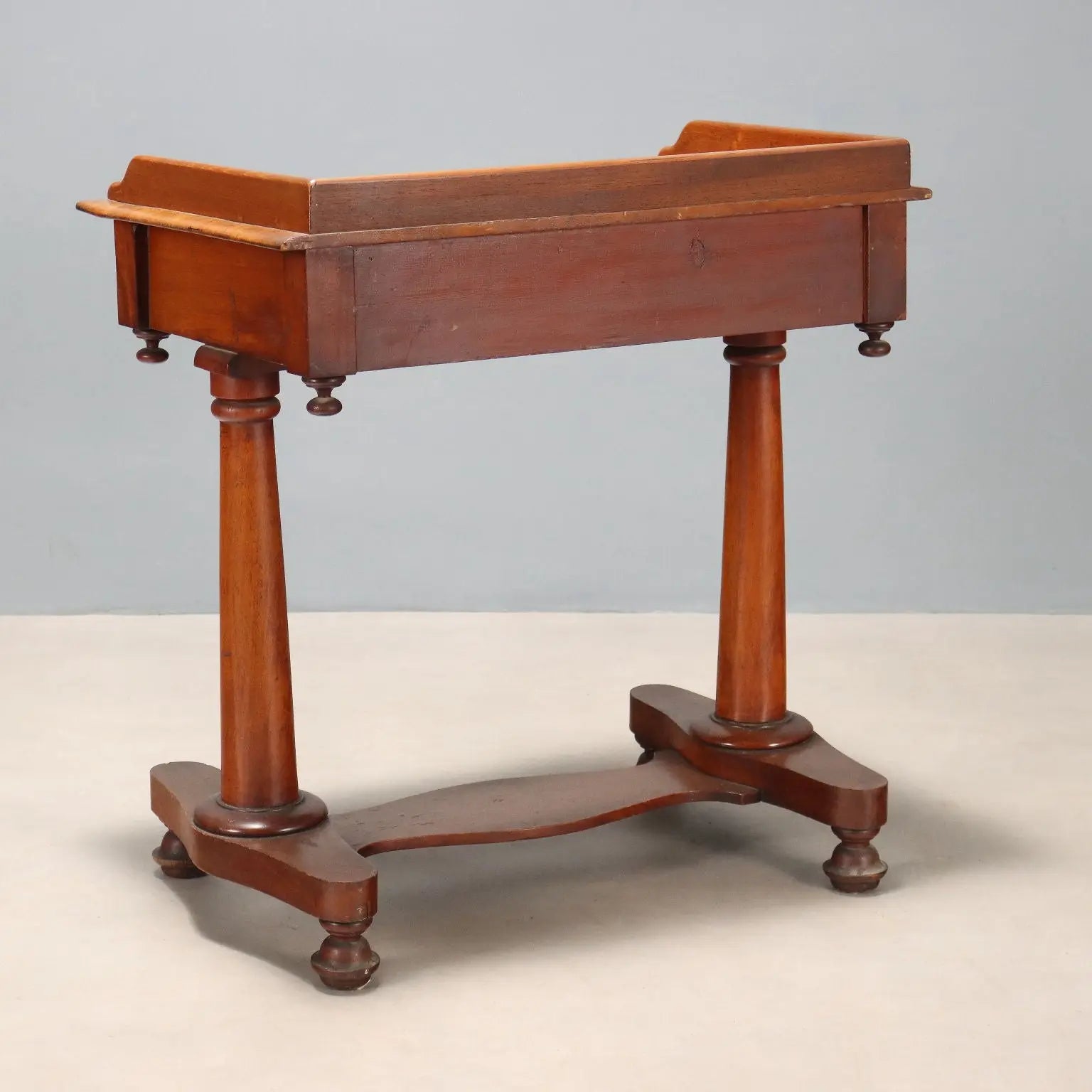 Antique Writing Desk Mahogany Drawer Italy XIX Century - Italy, XIX Century | Antiques | Side & Coffee Tables