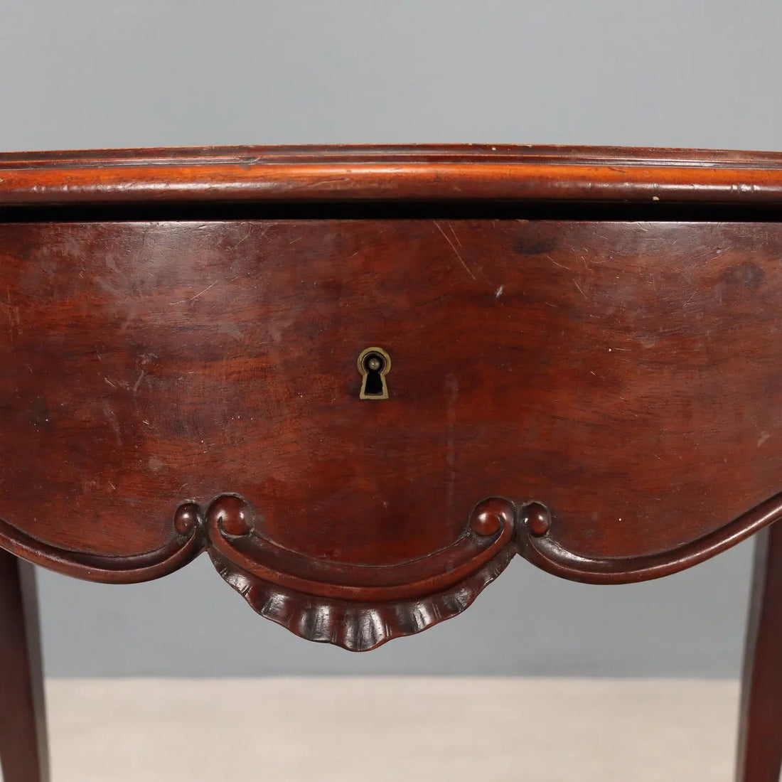 Louis Philippe Mahogany Table - 19th Century