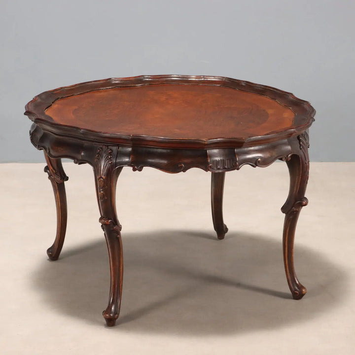 Antique Small Table Walnut Beech Italy XX Century - Italy, Early XX Century | Antiques | Side & Coffee Tables