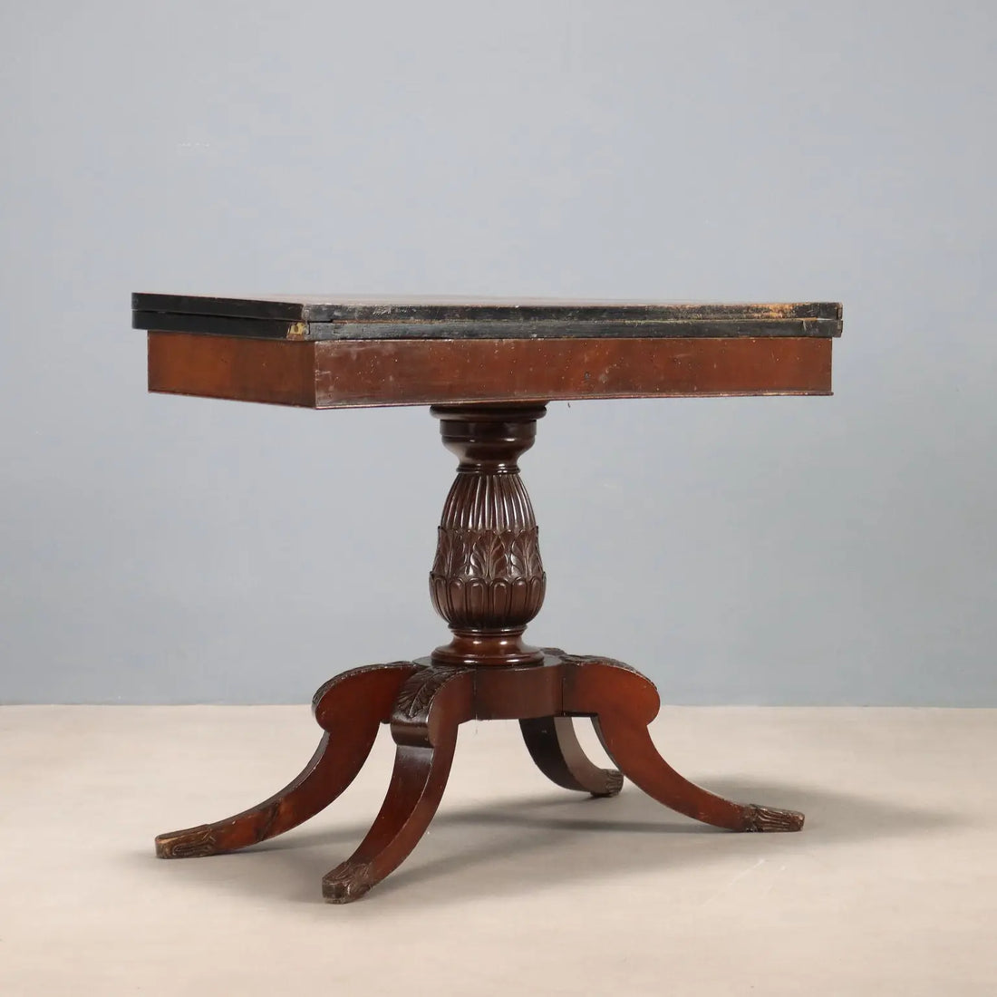 Antique Game Table Mahogany England Mid XIX Century - England, Mid XIX Century | Antiques | Side & Coffee Tables
