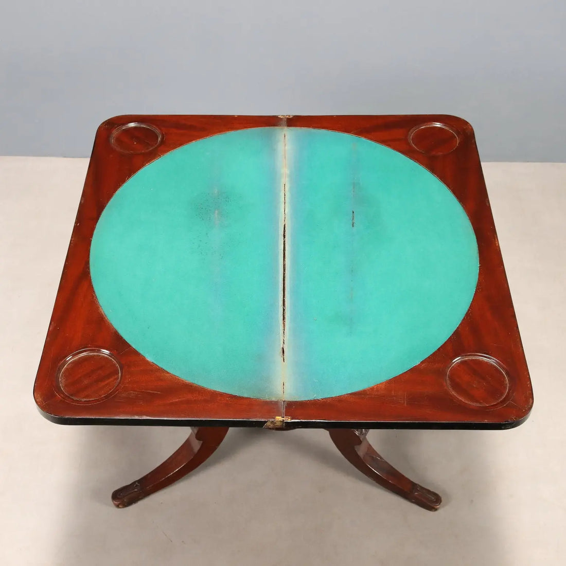 Antique Game Table Mahogany England Mid XIX Century - England, Mid XIX Century | Antiques | Side & Coffee Tables