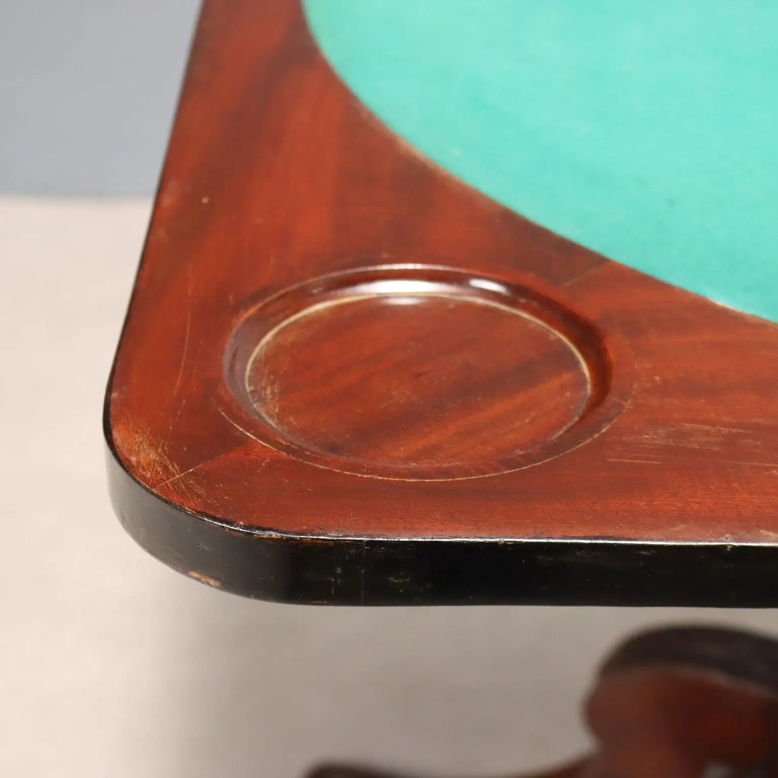 Antique Game Table Mahogany England Mid XIX Century - England, Mid XIX Century | Antiques | Side & Coffee Tables