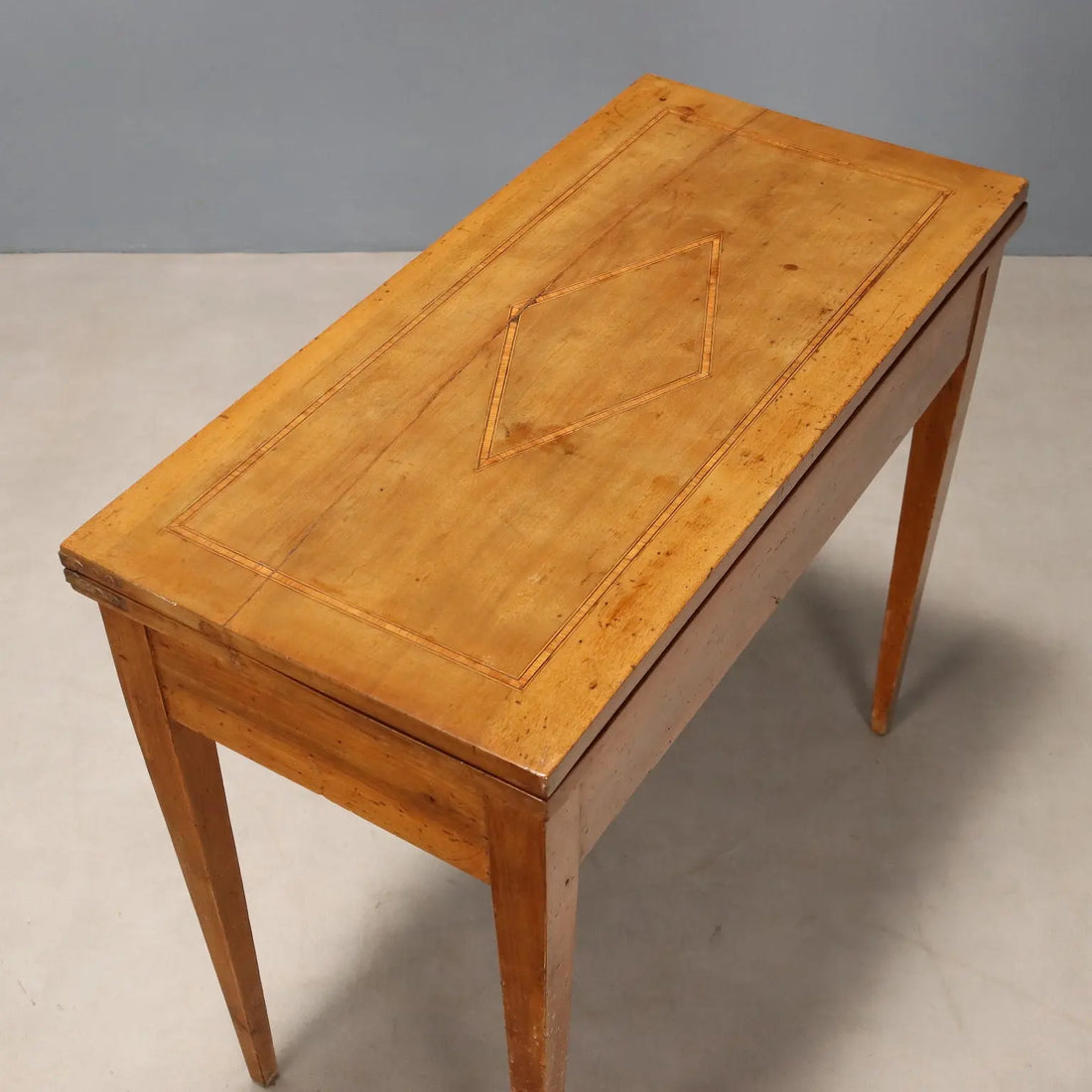 Antique Game Table Directoire Walnut Italy XIX Century - Italy, Early XIX Century | Antiques | Side & Coffee Tables
