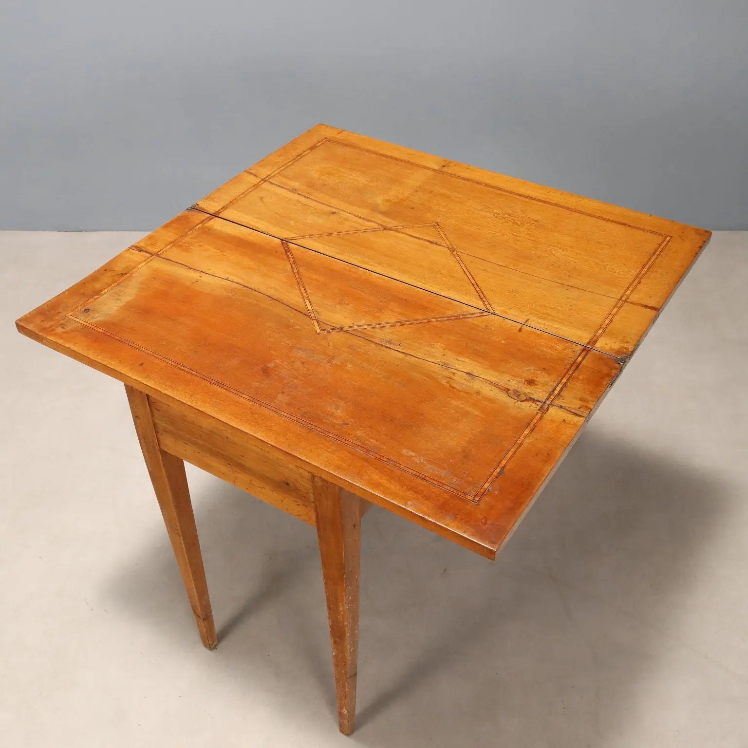 Antique Game Table Directoire Walnut Italy XIX Century - Italy, Early XIX Century | Antiques | Side & Coffee Tables