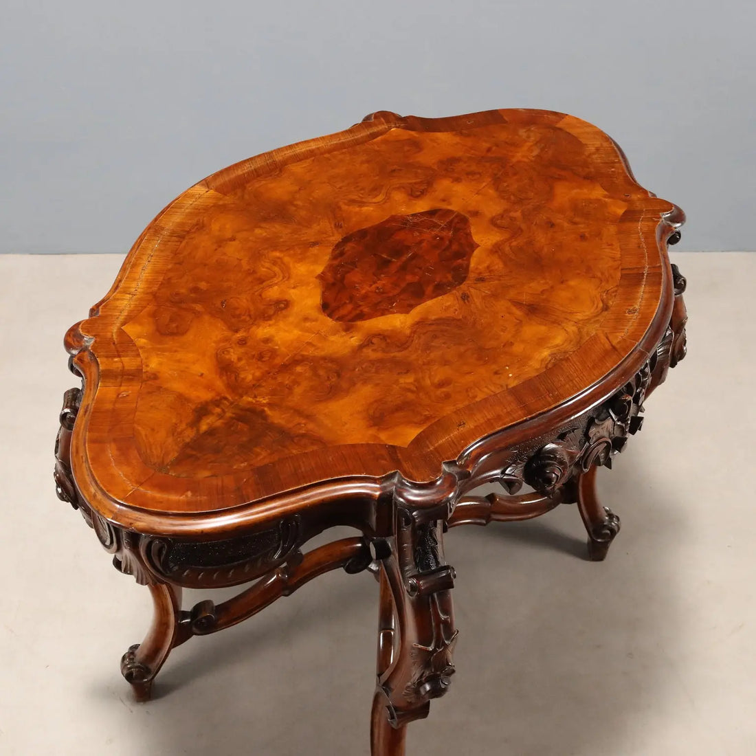 Small Antique Table Louis Philippe Walnut Italy XIX Century - Italy, XIX Century | Antiques | Side & Coffee Tables