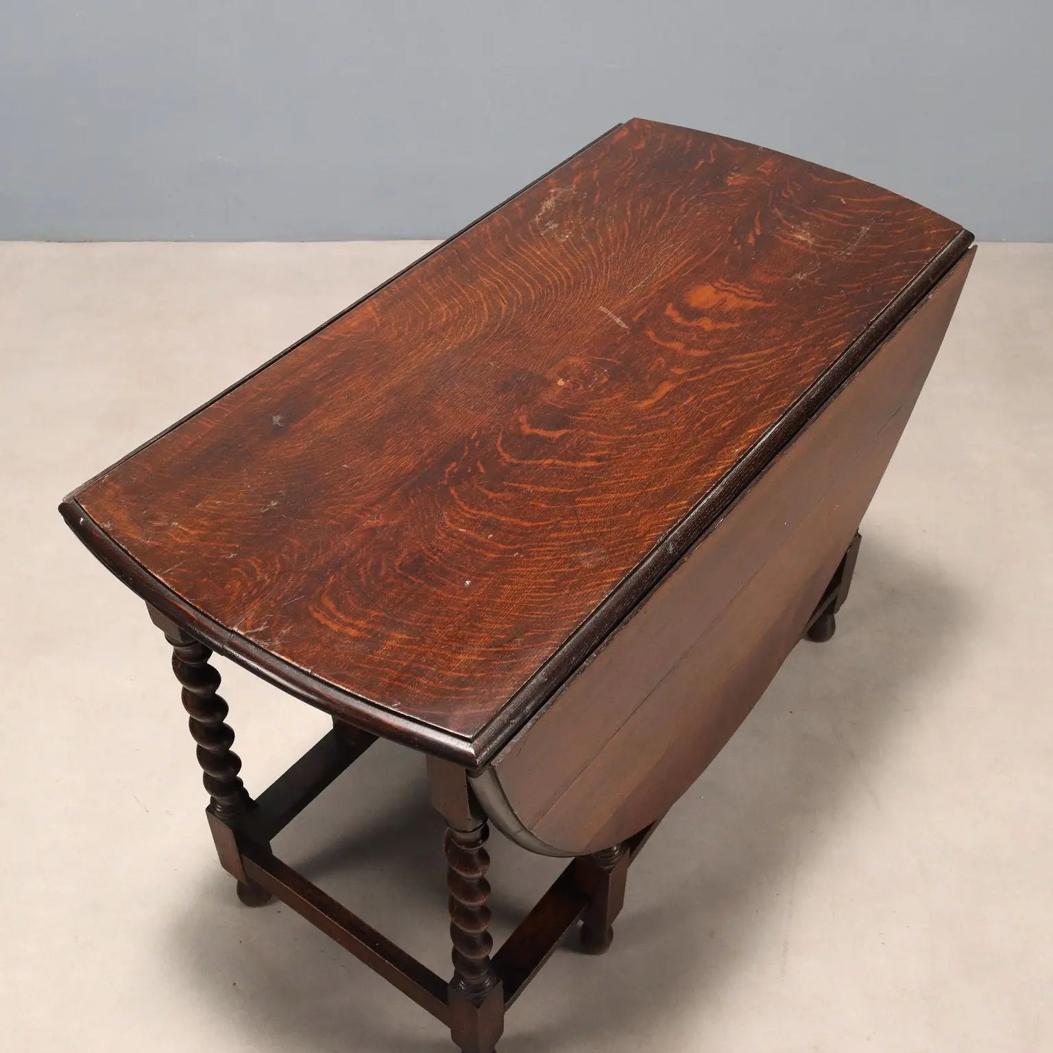 Antique Small Table Walnut Painted Oak England XIX Century - England, XIX Century | Antiques | Side & Coffee Tables