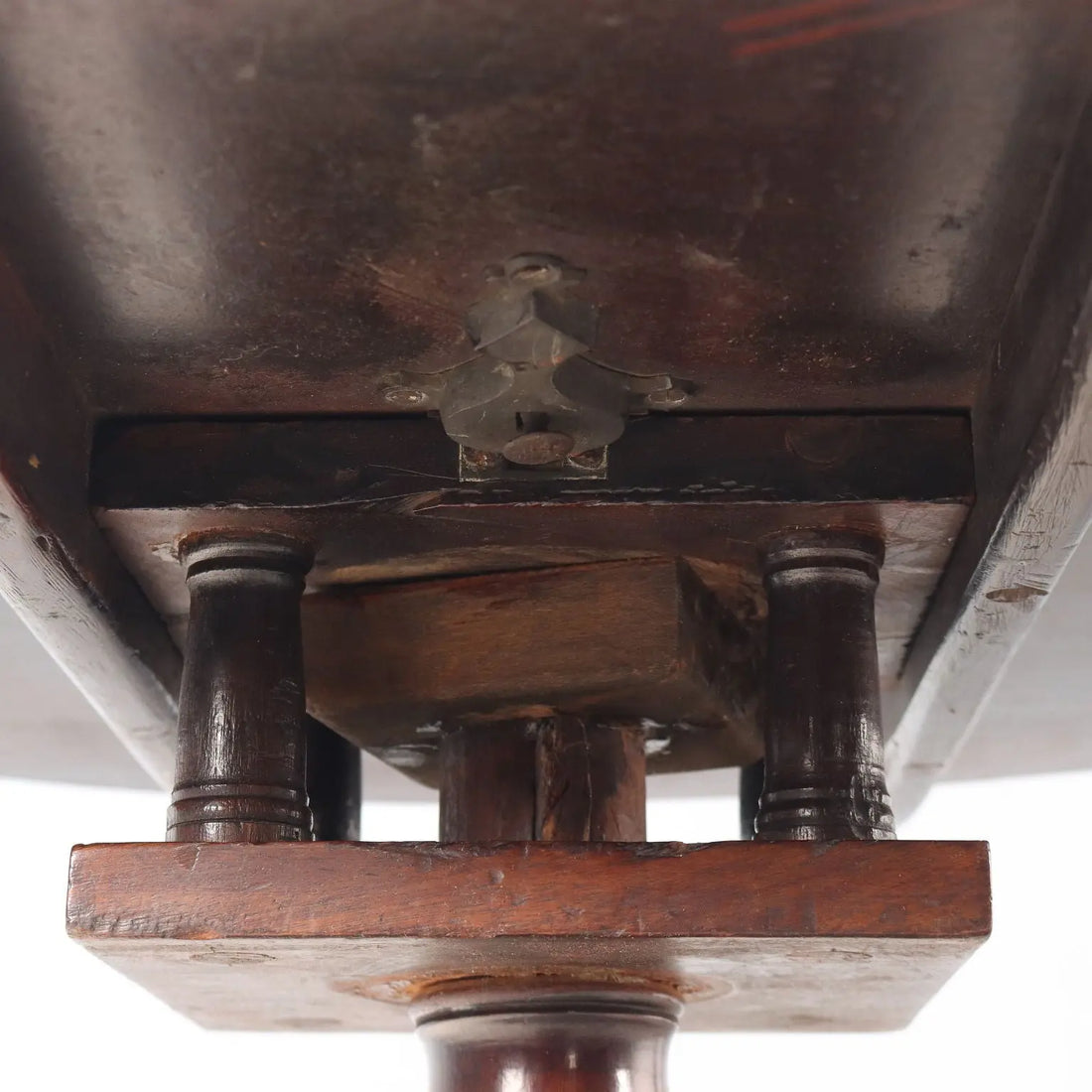 English Walnut Side Table - 19th Century