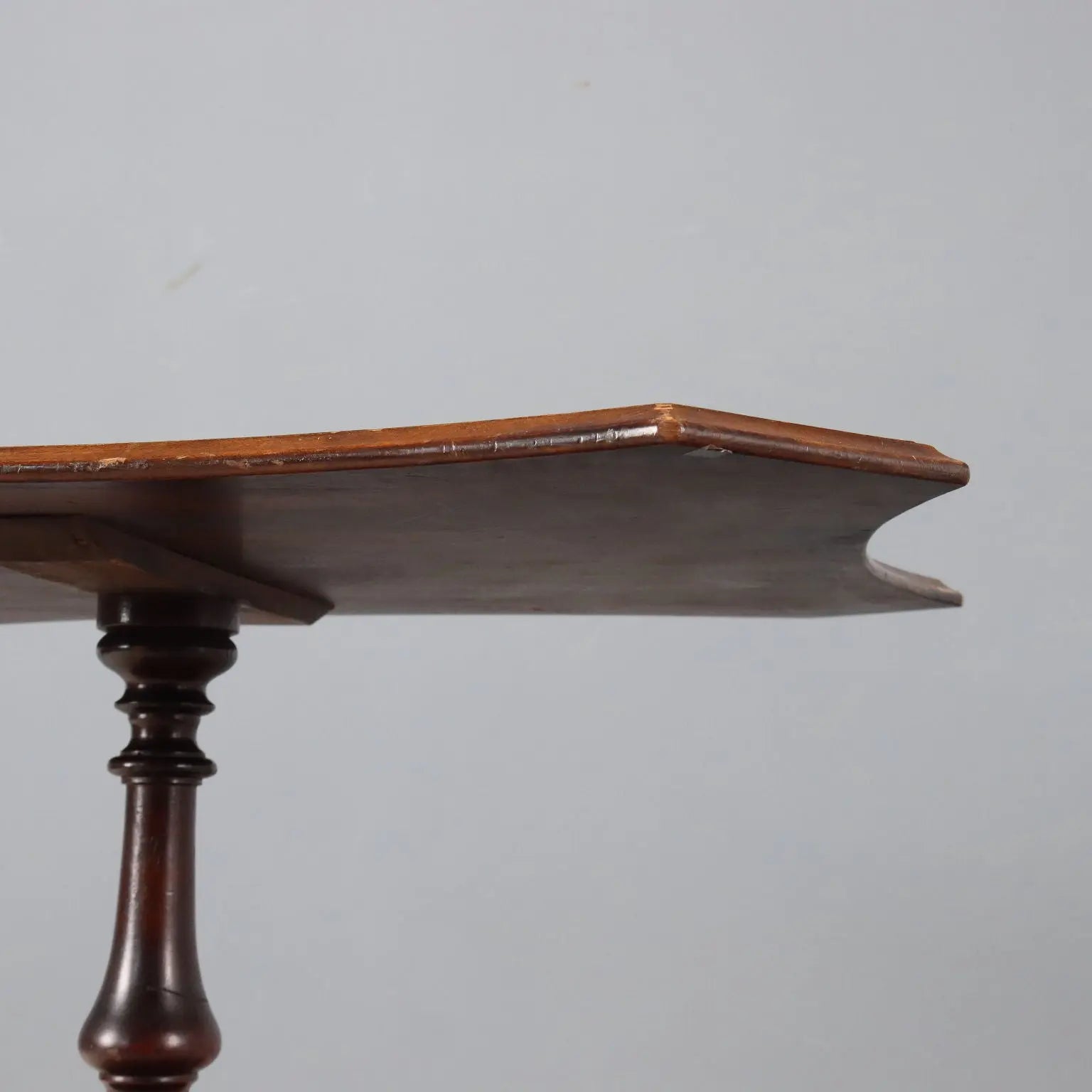 English Walnut Burl Table, 19th Century