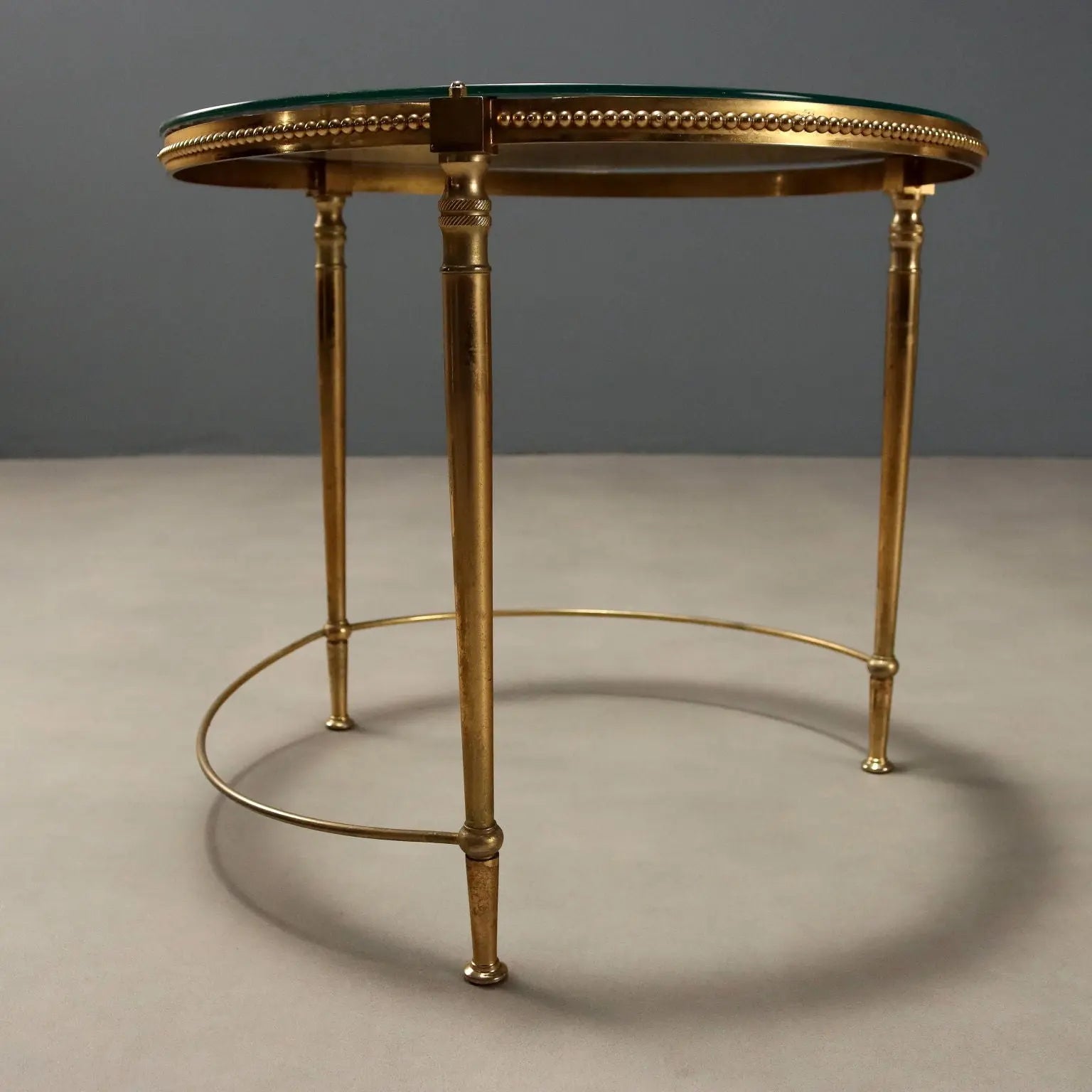 Small Antique Tables Metal Glass Italy XX Century - Italy, XX Century | Antiques | Side & Coffee Tables
