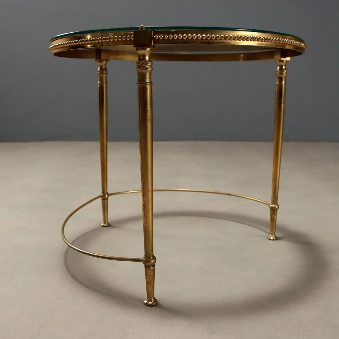 Small Antique Tables Metal Glass Italy XX Century - Italy, XX Century | Antiques | Side & Coffee Tables