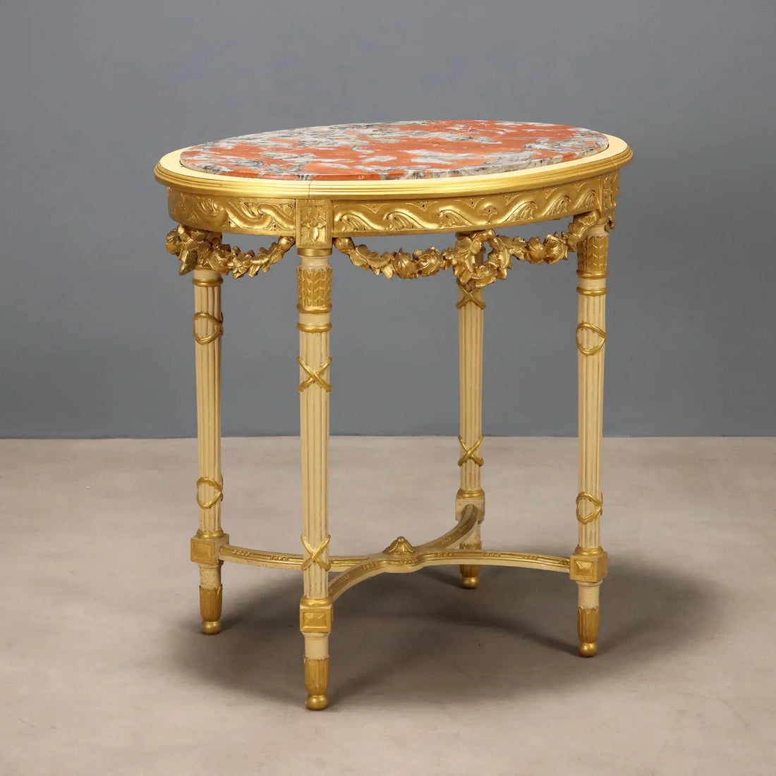 Antique Center Table Neoclassical Style Carved Wood XIX Century - Italy, Late XIX Century | Antiques | Side & Coffee Tables