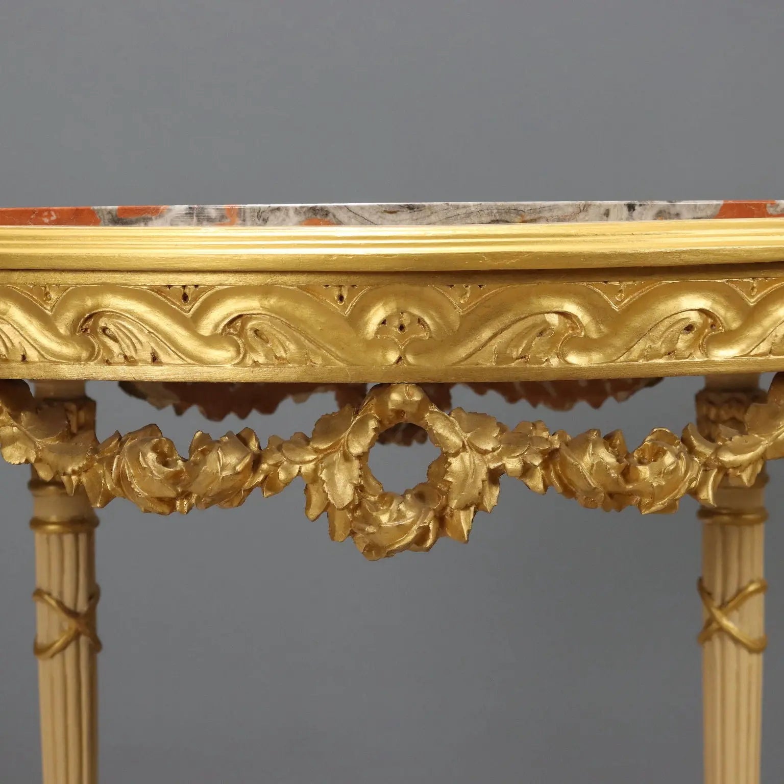 Antique Center Table Neoclassical Style Carved Wood XIX Century - Italy, Late XIX Century | Antiques | Side & Coffee Tables