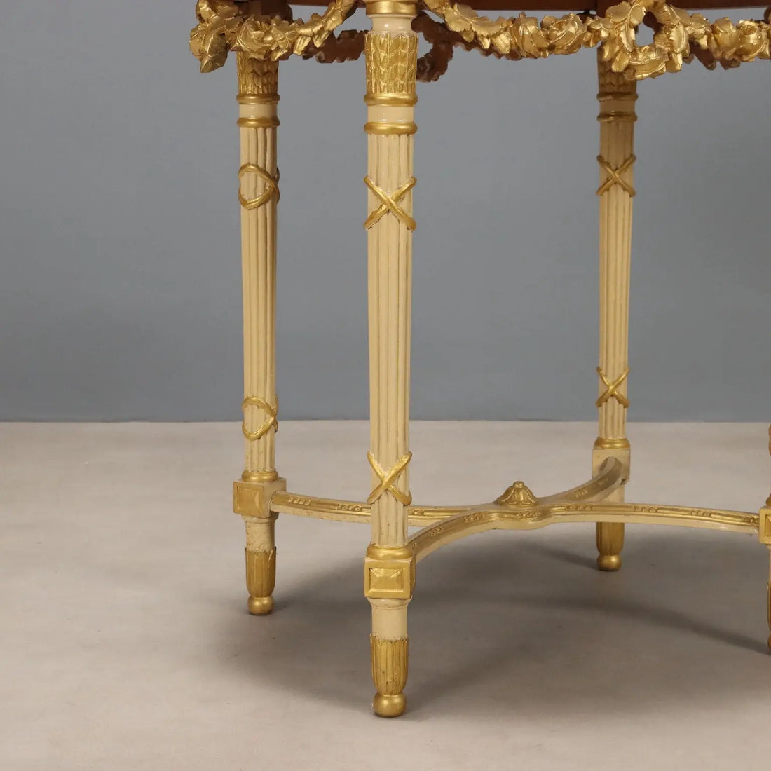 Antique Center Table Neoclassical Style Carved Wood XIX Century - Italy, Late XIX Century | Antiques | Side & Coffee Tables