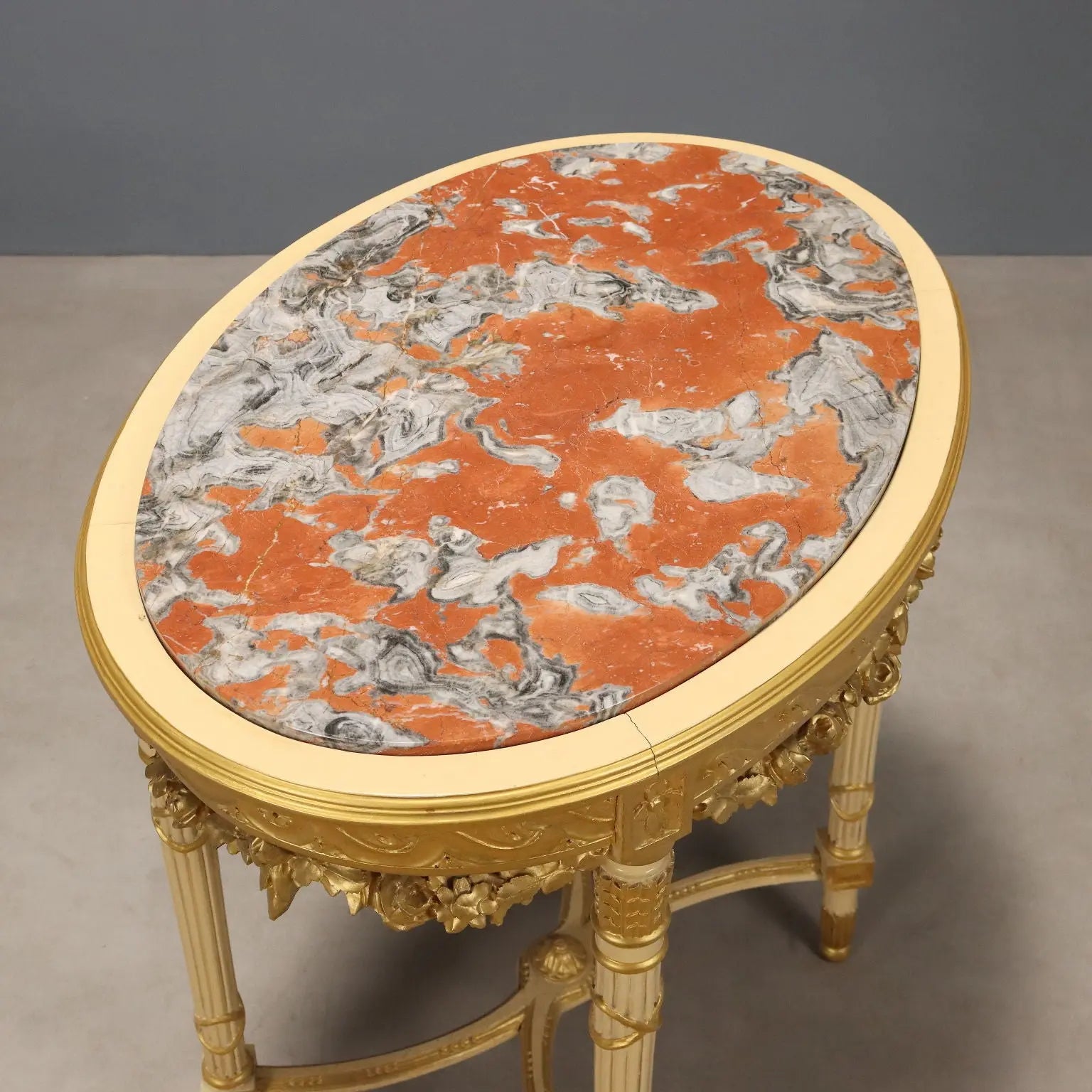 Antique Center Table Neoclassical Style Carved Wood XIX Century - Italy, Late XIX Century | Antiques | Side & Coffee Tables
