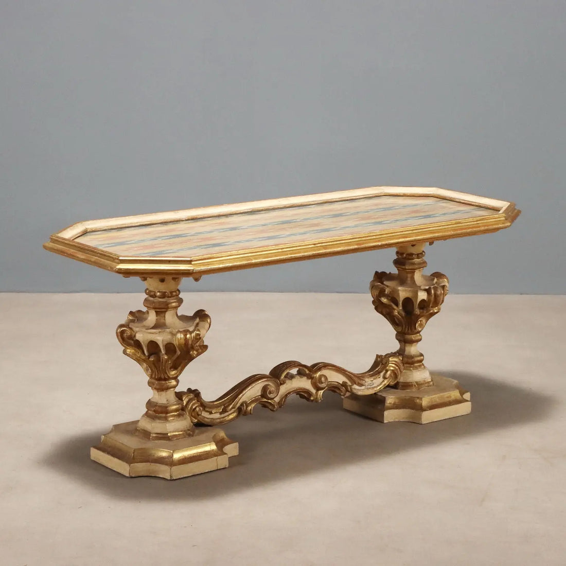 Antique Center Table Baroque Style Wood XIX Century - Italy, Late XIX Century | Antiques | Side & Coffee Tables