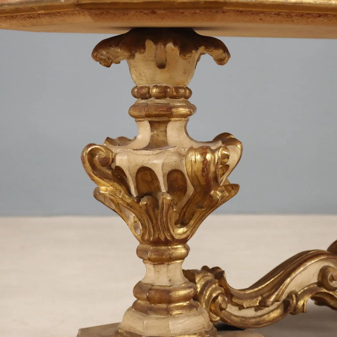 Antique Center Table Baroque Style Wood XIX Century - Italy, Late XIX Century | Antiques | Side & Coffee Tables