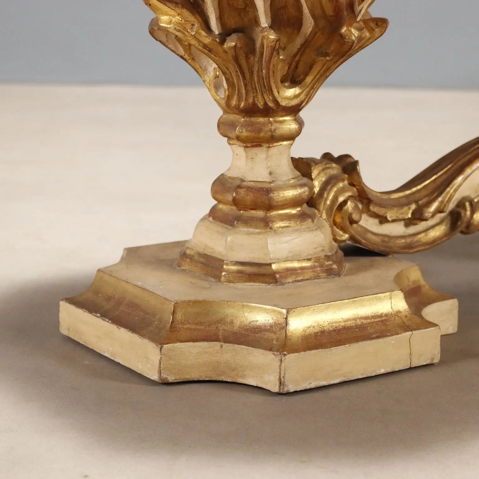 Antique Center Table Baroque Style Wood XIX Century - Italy, Late XIX Century | Antiques | Side & Coffee Tables