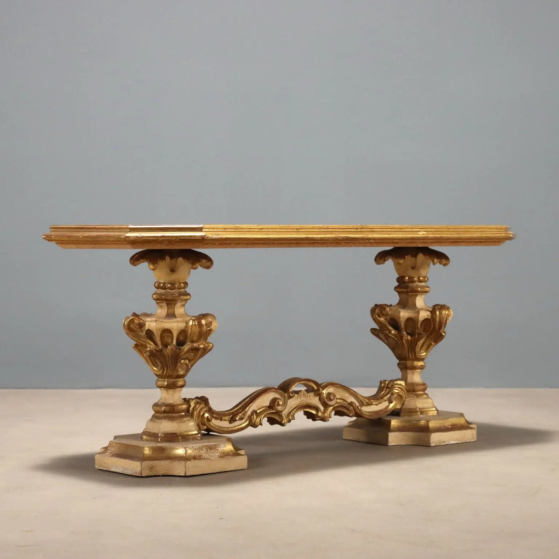 Antique Center Table Baroque Style Wood XIX Century - Italy, Late XIX Century | Antiques | Side & Coffee Tables