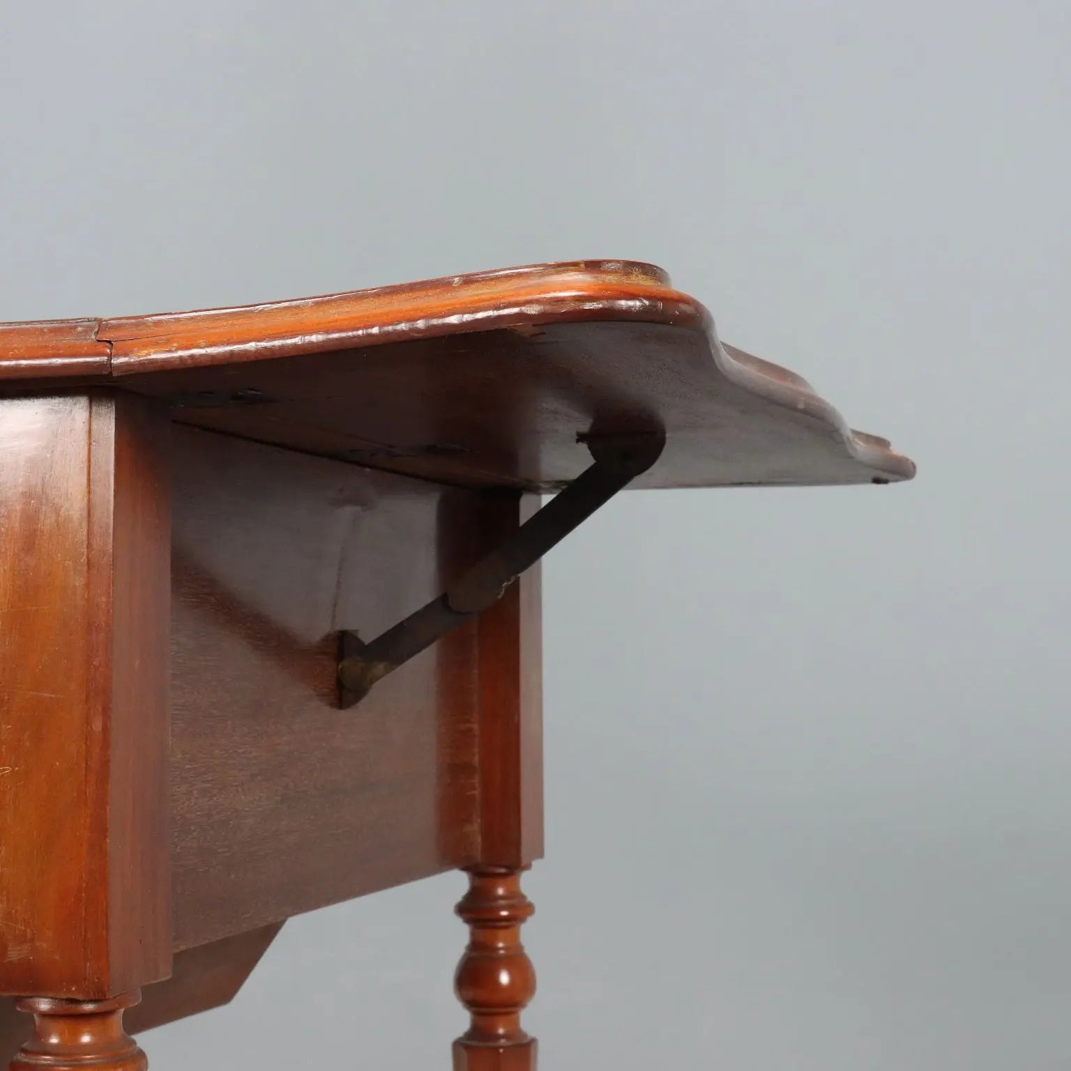 Antique Working Table Mahogany Veneer Italy XIX Century - France, XIX Century | Antiques | Side & Coffee Tables