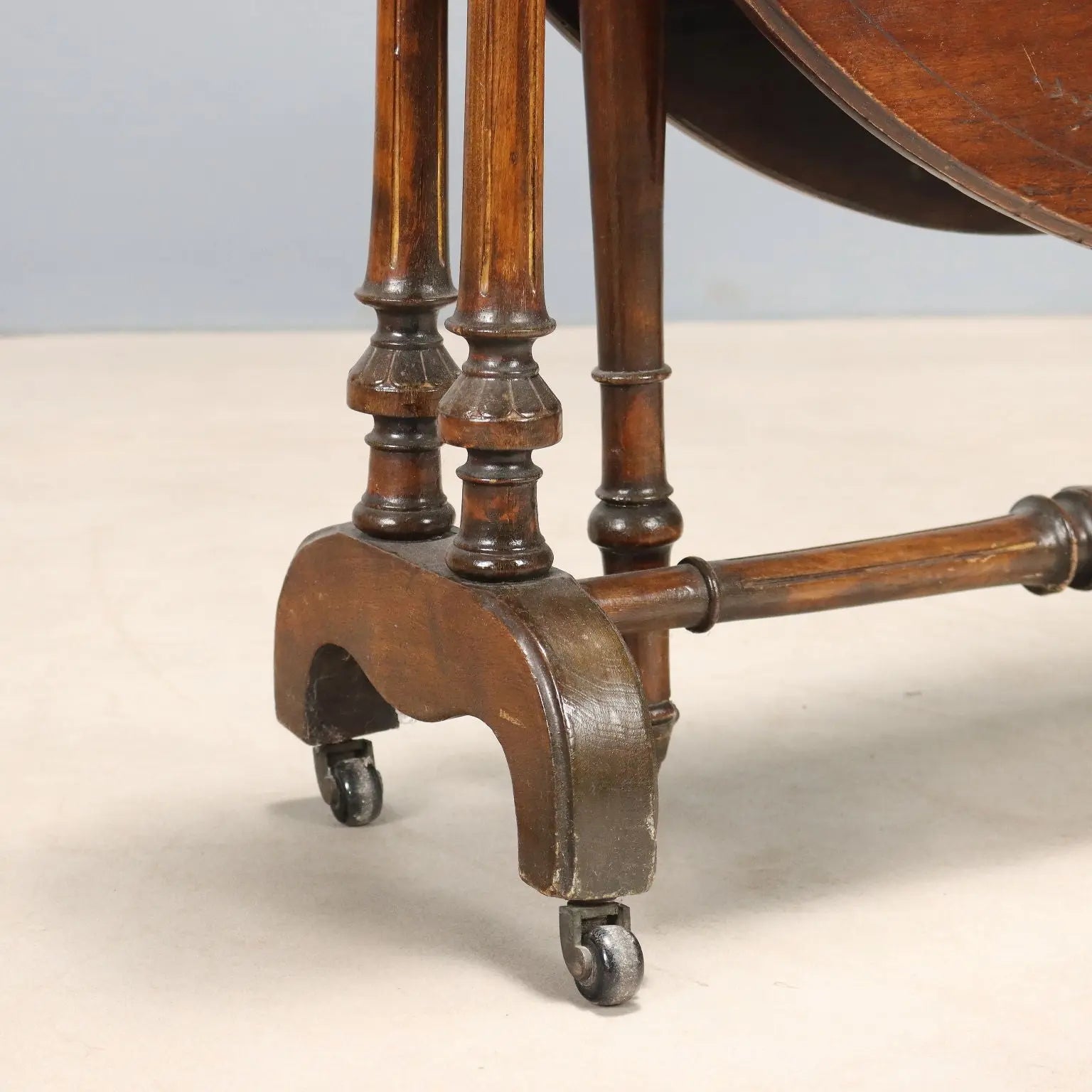 Antique Side Table Mahogany Engravings United Kingdom XIX Century - England, XIX Century | Antiques | Side & Coffee Tables