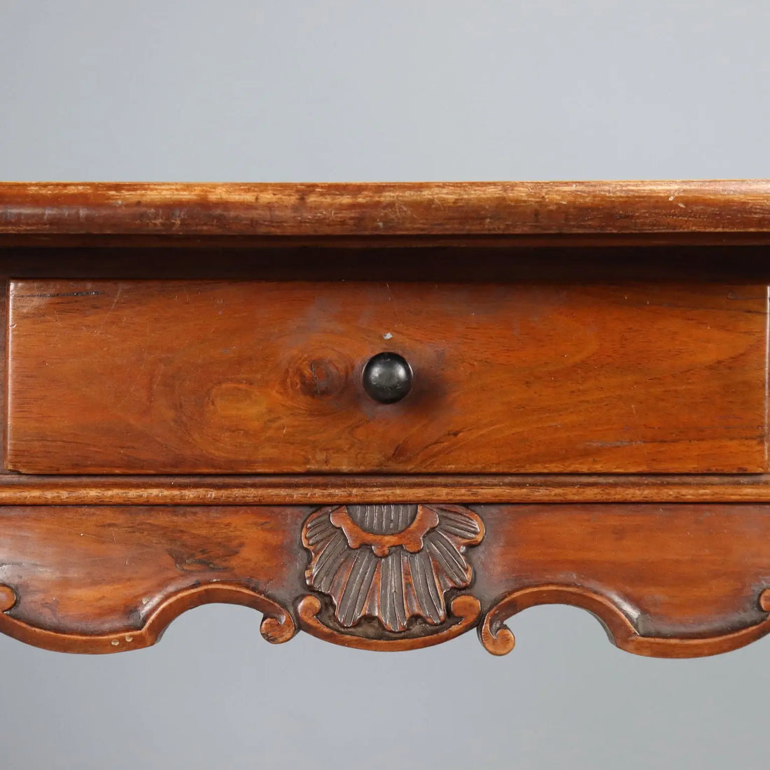Antique Writing Desk Walnut Carvings Italy XIX Century - Italy, Late XVIII Century | Antiques | Side & Coffee Tables