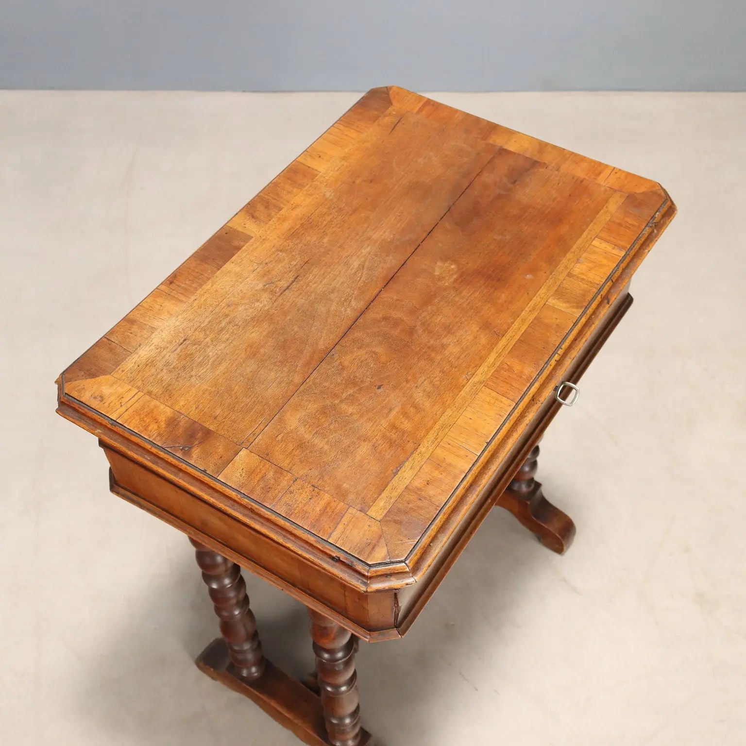 Antique Sewing Table Walnut Cherrywood XIX Century - Italy, Late XIX Century | Antiques | Side & Coffee Tables