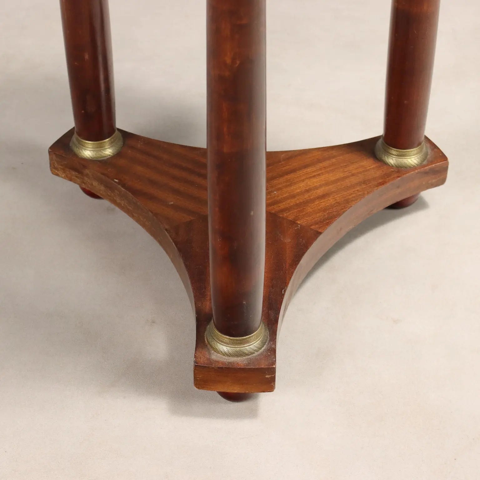 Small Antique Table Empire Mahogany Marble France XIX Century - France, Late XIX Century | Antiques | Side & Coffee Tables