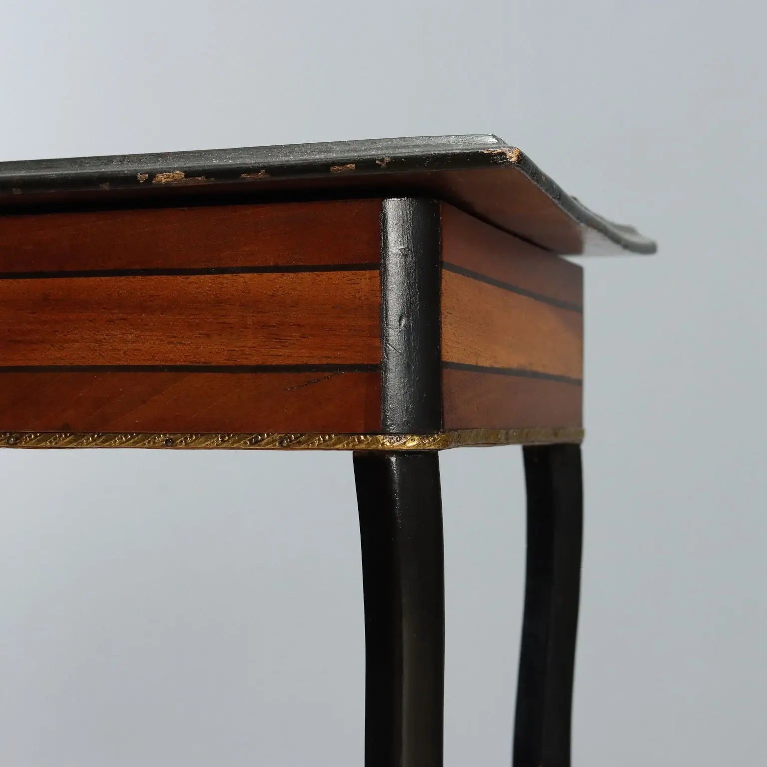 Antique Sewing Table Various Wood Essences XIX Century