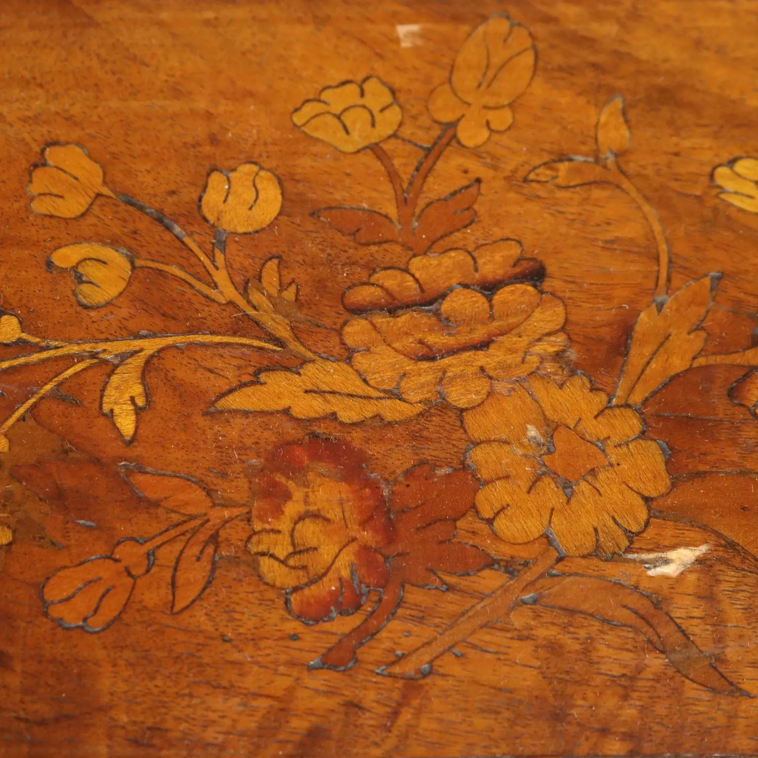 Antique Sewing Table Various Wood Essences XIX Century