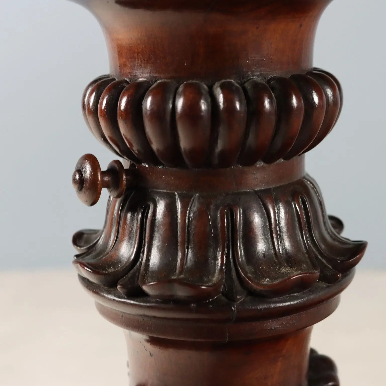 Antique Nightstand Charles X Maple Mahogany France XIX Century